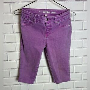 Cat & Jack Purple Denim girls Shorts-jeggings/size 10